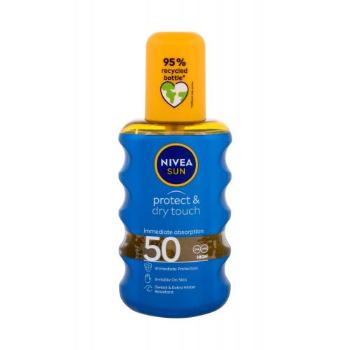 Nivea Sun Protect & Dry Touch Invisible Spray SPF50 200 ml preparat do opalania ciała unisex