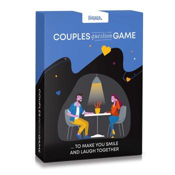 Spielehelden Couples Question Game. Smile and Laugh Together, gra karciana dla par, 100 ekscytujących pytań, język angielski