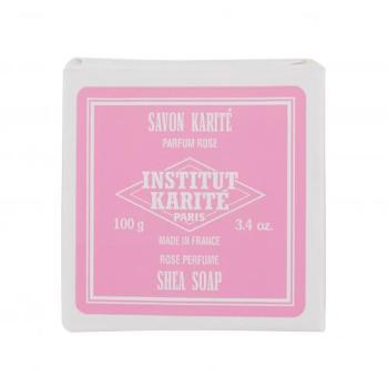 Institut Karité Shea Soap Rose Mademoiselle 100 g mydło w kostce dla kobiet