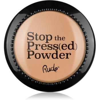 Rude Cosmetics Stop The Press(ed) Powder puder w kompakcie odcień 88094 Rosy Nude 7 g
