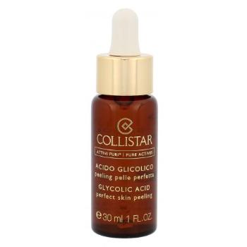 Collistar Pure Actives Glycolic Acid Perfect Skin Peeling 30 ml serum do twarzy dla kobiet Uszkodzone pudełko