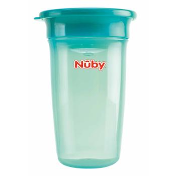 Nûby 360° sippy cup WONDER CUP Basic od 6 miesięcy 300 ml w kolorze aqua
