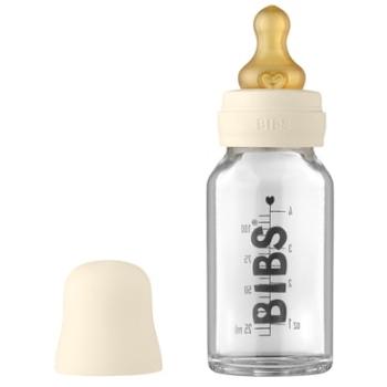 BIBS Kompletny zestaw butelek dla niemowląt 110 ml, Ivory