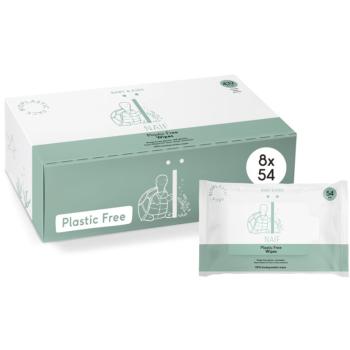 Naif Baby & Kids Plastic Free Wipes nawilżane chusteczki dla dzieci od urodzenia 8x54 szt.