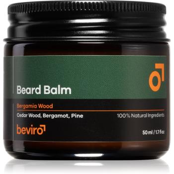 Beviro Beard Balm Bergamia Wood balsam do brody dla mężczyzn 50 ml