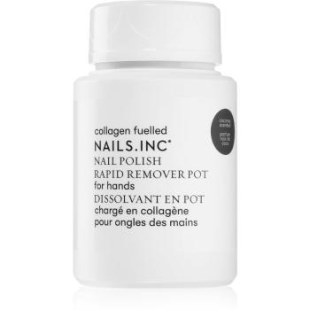 Nails Inc. Powered by Collagen zmywacz do paznokci bez acetonu 60 ml