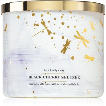 Bath & Body Works Black Cherry Seltzer świeczka zapachowa 411 g