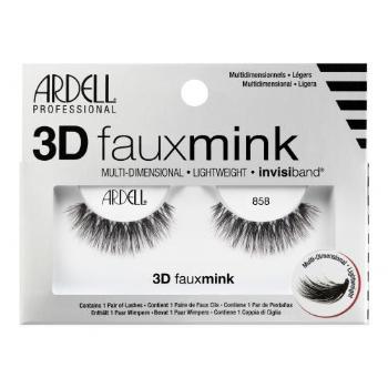 Ardell 3D Faux Mink 858 1 szt sztuczne rzęsy dla kobiet Black
