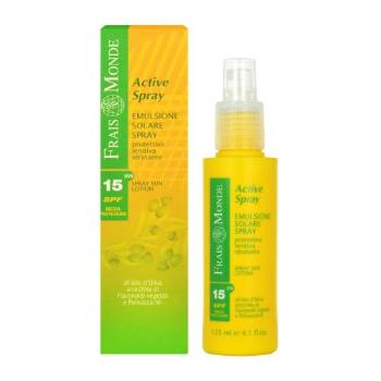 Frais Monde Active Spray Sun Lotion SPF15 125 ml preparat do opalania ciała dla kobiet