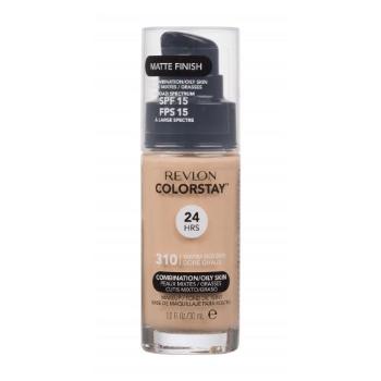 Revlon Colorstay Combination Oily Skin SPF15 30 ml podkład dla kobiet uszkodzony flakon 310 Warm Golden