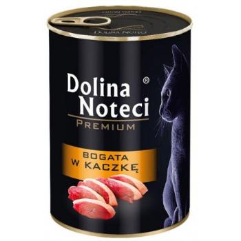 DOLINA NOTECI Premium Bogata w kaczkę karma dla dorosłych kotów 400 g