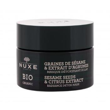 NUXE Bio Organic Sesame Seeds & Citrus Extract 50 ml maseczka do twarzy dla kobiet Uszkodzone pudełko