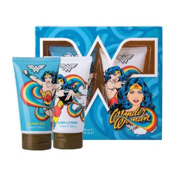 DC Comics Wonder Woman zestaw Żel pod prysznic 150 ml + Balsam 150 ml dla dzieci Uszkodzone pudełko