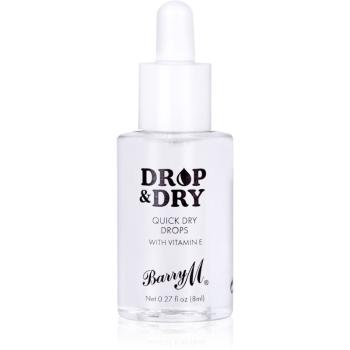 Barry M Drop & Dry krople przyspieszające wysychanie lakieru do paznokci 8 ml