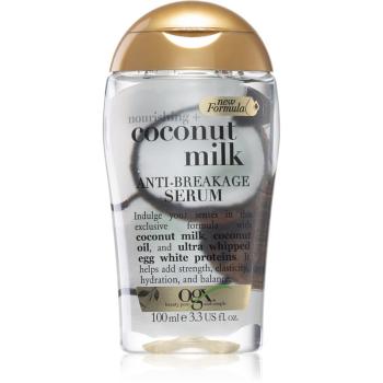 OGX Coconut Milk serum wzmacnijące włosy słabe 100 ml