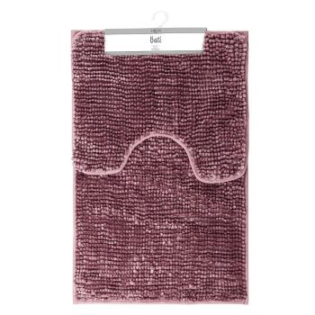 Zestaw 2 fioletowych dywaników łazienkowych AmeliaHome Bati