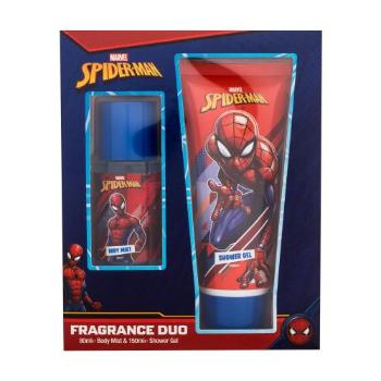 Marvel Spiderman Fragrance Duo zestaw Żel pod prysznic 150 ml+ mgiełka do ciała 80 ml dla dzieci