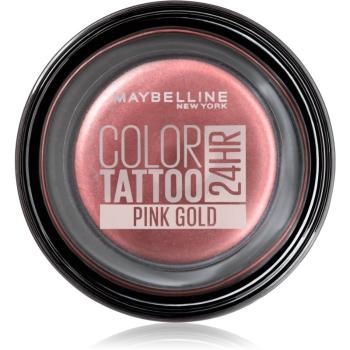 Maybelline Color Tattoo żelowe cienie do powiek odcień 65 Pink Gold 4 g