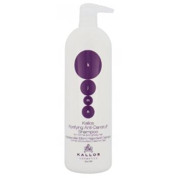 Kallos Cosmetics KJMN Fortifying Anti-Dandruff 1000 ml szampon do włosów dla kobiet uszkodzony flakon