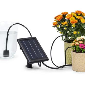 Blumfeldt Greenkeeper Solar, system nawadniania, panel słoneczny, 1500 mAh, 40 roślin