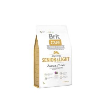 BRIT Care Grain-free Senior&amp;Light karma sucha z łososiem 3 kg