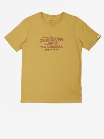 Quiksilver Koszulka dziecięce Żółty