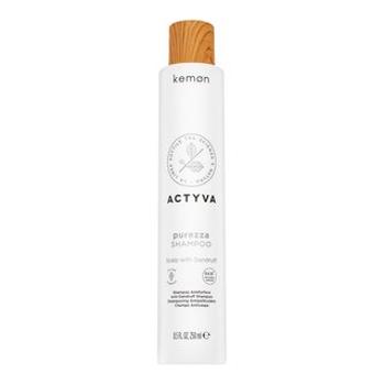 Kemon Actyva Purezza Shampoo szampon głęboko oczyszczający przeciw łupieżowi do włosów normalnych i przetłuszczających się 250 ml