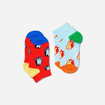 Skarpetki dziecięce Happy Socks 2-pak Dog & Bunny Low KDOB02-4300