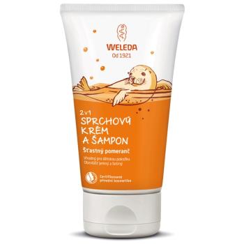 Weleda Kids Happy Orange krem pod prysznic i szampon dla dzieci 2 w 1 150 ml