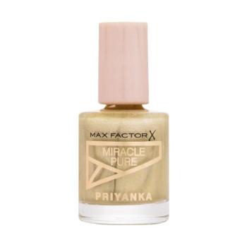 Max Factor Priyanka Miracle Pure 12 ml lakier do paznokci dla kobiet 714 Sunrise Glow