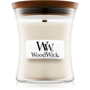 Woodwick Island Coconut świeczka zapachowa z drewnianym knotem 85 g