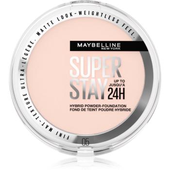 Maybelline SuperStay 24H Hybrid Powder-Foundation prasowany puder w kompakcie matujące odcień 05 9 g