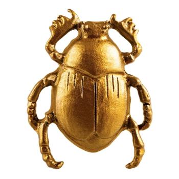 Cynkowy uchwyt do szuflady w kolorze złota Sass & Belle Scarab Beetle
