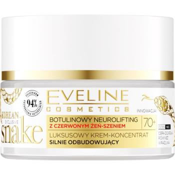 Eveline Cosmetics Exclusive Korean Snake krem przeciwzmarszczkowy na dzień i na noc 70+ 50 ml