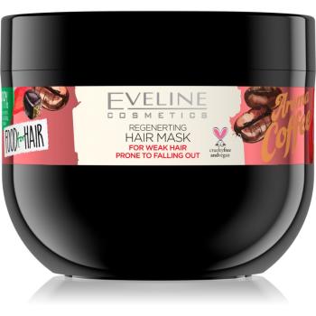 Eveline Cosmetics Food for Hair Aroma Coffee odżywcza maska do włosów do słabych włosów z tendencją do wypadania 500 ml