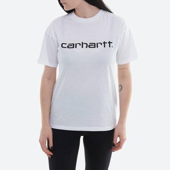 Koszulka Carhartt WIP W' S/S Script T-Shirt I029076 WHITE/BLACK
