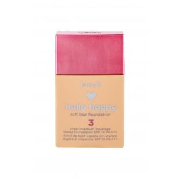 Benefit Hello Happy SPF15 30 ml podkład dla kobiet Uszkodzone pudełko 06 Medium warm