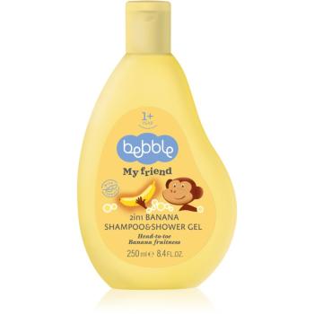Bebble Banana Shampoo & Shower Gel szampon i żel pod prysznic 2 w 1 dla dzieci 250 ml