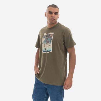 Koszulka męska Maharishi Cubist Eagle T-shirt Organic Cotton Jarse 9927 OLIVE