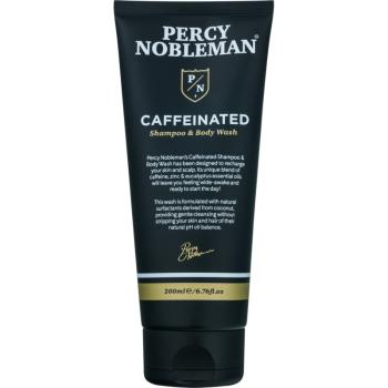 Percy Nobleman Caffeinated szampon kofeinowy dla mężczyzn do ciała i włosów 200 ml
