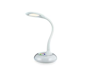 RGB LED Lampa stołowa COSMOS 6,5W/230V biała