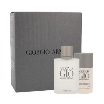 Giorgio Armani Acqua di Giò Pour Homme zestaw Edt 100ml + 75ml deo stick dla mężczyzn