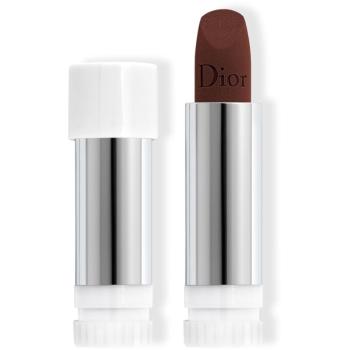 DIOR Rouge Dior The Refill trwała szminka napełnienie odcień 400 Nude Line Velvet 3,5 g