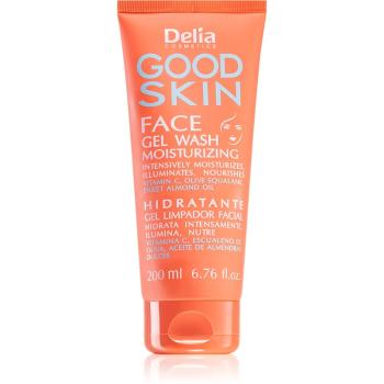 Delia Cosmetics Good Skin nawilżający żel oczyszczający do twarzy 200 ml