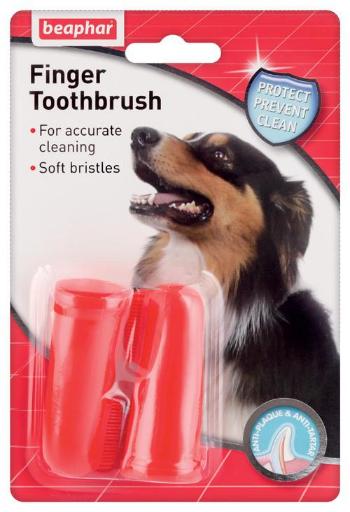 Beaphar Szczoteczka do zębów psa-finger toothbrush - bal.