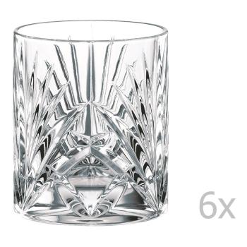 Zestaw 6 szklanek do whisky ze szkła kryształowego Nachtmann Palais Whisky Tumbler, 240 ml
