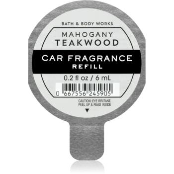Bath & Body Works Mahogany Teakwood odświeżacz do samochodu napełnienie 6 ml