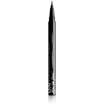 NYX Professional Makeup Epic Ink precyzyjny wodoodporny eyeliner odcień 01 Black 1 ml