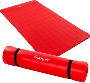 Mata piankowa MOVIT do jogi i gimnastyki 190 x 100 x 1,5 czerwona