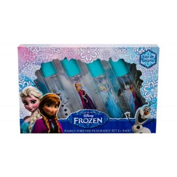 Disney Frozen zestaw edt Anna 8 ml + edt Elsa 8 ml + edt Olaf 8 ml + edt Anna & Elsa 8 ml dla dzieci